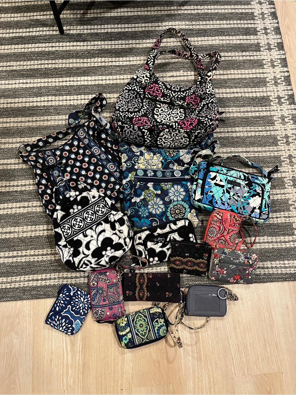 Vera Bradley 14 Piece Bag/Accessory Lot